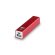 Power bank portátil de 2200mah modelo Thazer rojo