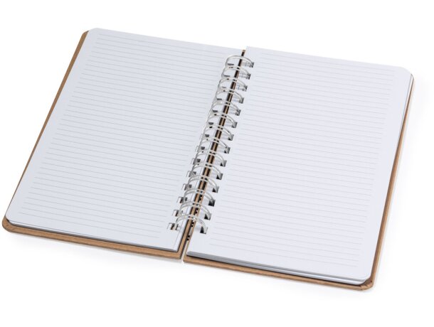 Libretas ecológicas con semillas Astrida tapas rígidas cartón reciclado detalle 3