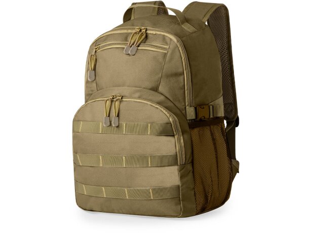 Mochila Salced táctica de poliéster con espalda acolchada detalle 1