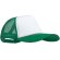 Gorra especial con frontal blanco para sublimación verde