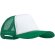 Gorra especial con frontal blanco para sublimación verde barata