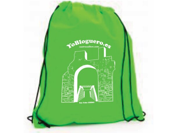 Mochila Hera con cordones y esquinas reforzadas merchandising