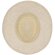Sombrero Rusnak personalizada en paja trenzada natural blanca detalle 4