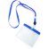 Lanyard con identificador azul