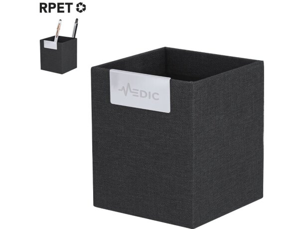 Lapicero Xadry en poliéster RPET reciclado con distintivo detalle 1