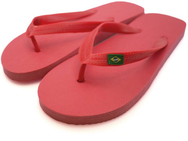 Chanclas Brasileira con bandera de Brasil