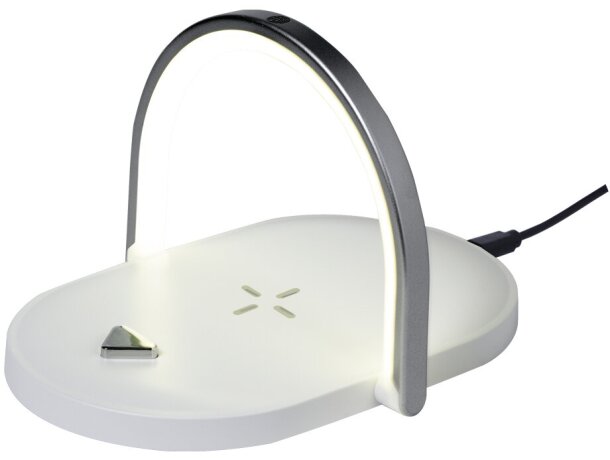 Lámpara multifunción Cranston con cargador inalámbrico 15W detalle 6