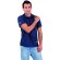 Polo técnico unisex detalles bandera para empresas