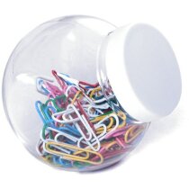 Porta clips con 100 clips personalizado Porta clips con 100 clips personalizado
