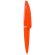 Bolígrafo mini Hall en varios colores con aro central personalizado naranja