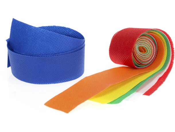 Cintas de colores en no tejido