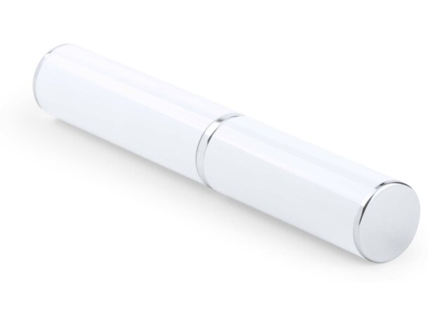 Bolígrafo puntero con estuche de metal personalizado blanco Bolígrafo puntero con estuche de metal personalizado blanco