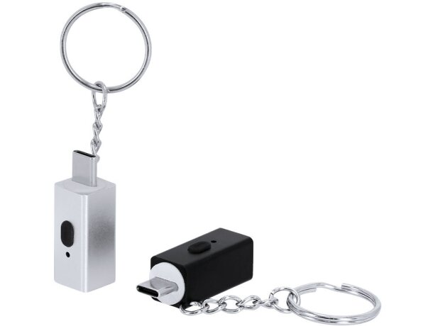 Encendedor eléctrico llavero Parris con carga USB tipo C detalle 4
