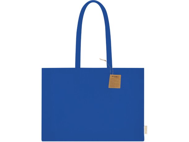 Bolsa Tremul algodón reciclado con fuelle y asas reforzadas detalle 3