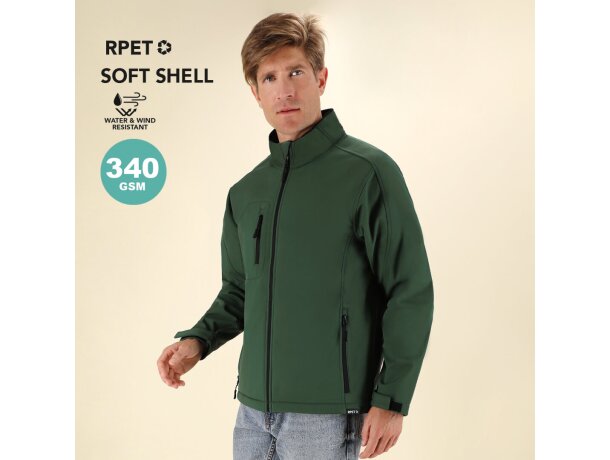 Chaqueta Grifter soft shell impermeable con forro micropolar detalle 1