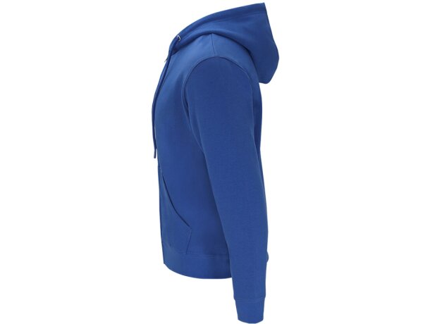 Sudadera con capucha y cremallera Walder algodón orgánico detalle 3