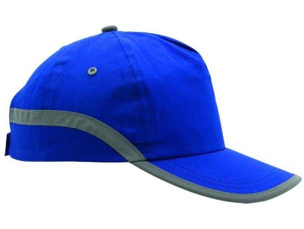 Gorra con detalles reflectantes personalizada tarea