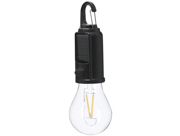 Lámpara Juliett led con carga solar y sensor nocturno automático detalle 1