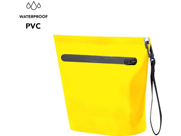 Portatodo impermeable Dalmas con cremallera y mosquetón detalle 1