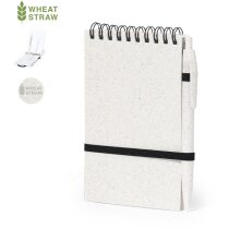 Mini libreta Fanny ecológica con bolígrafo integrado