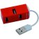 Puerto Geby USB personalizado rojo