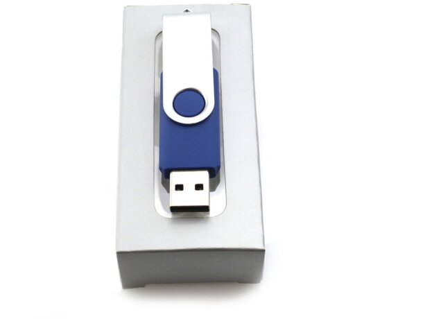 Memoria USB 16GB promocional para regalos Rebik barato azul