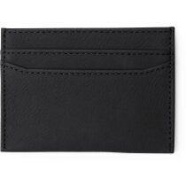 Monedero para tarjetas elegante personalizado negro Monedero para tarjetas elegante personalizado negro