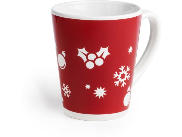 Taza decorara con motivos navideños personalizada Taza decorara con motivos navideños personalizada