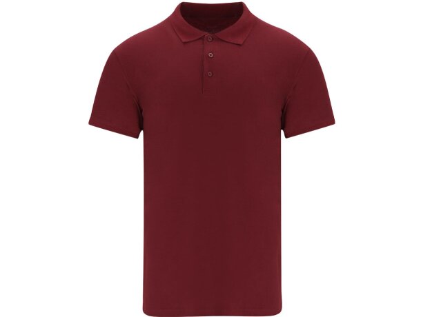 Polo adulto algodón ring spun Chaplin con tapeta mate detalle 5