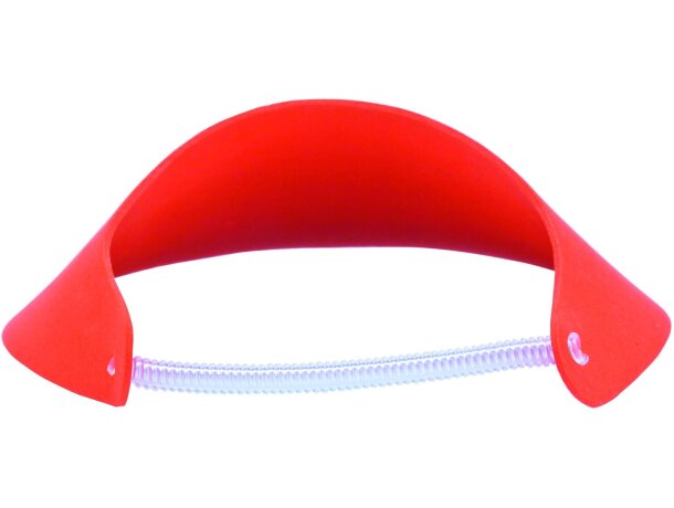 Visera de caucho ajustable personalizada sunday