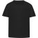 Camisetas niños algodón peinado 160 g/m2 Negro