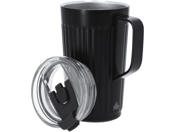 Taza térmica Korpla con acero inoxidable reciclado 350ml detalle 2