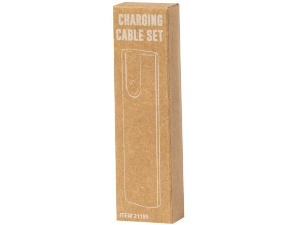 Set cables cargadores Tich con conexiones múltiples y estuche detalle 9