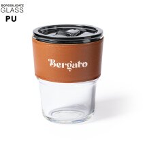 Vaso de cristal de borosilicato 400ml Take away