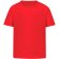 Camisetas niños algodón peinado 160 g/m2 Rojo
