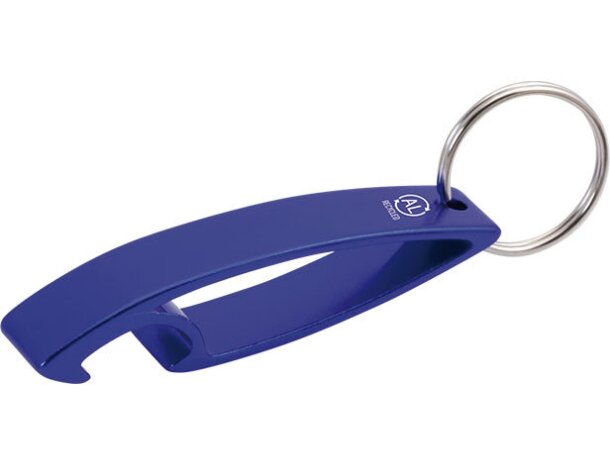Llavero abridor Niken de aluminio reciclado certificado GRS detalle 2