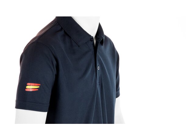 Polo Tecnic Bandera técnico unisex detalles bandera