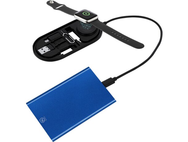 Set cables cargadores Nebrex con carga inalámbrica smartwatch detalle 6