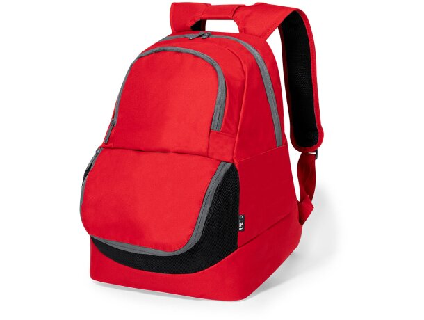 Mochila infantil publicitaria con cintas acolchadas de poliéster rPET Storil detalle 2