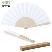 Abanico ecológico Lencer de bambú personalizada