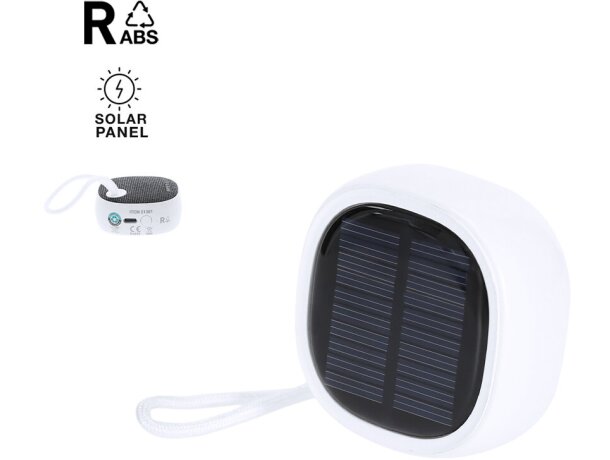 Altavoz Kompec Rcs bluetooth 5.3 con carga solar y batería detalle 1