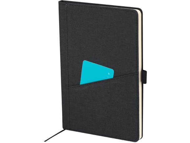 Set Meryl bloc con bolígrafo y llavero material reciclado RPET detalle 6