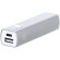 Power bank Serdinam aluminio reciclado 2600 mAh certificado GRS Plateado