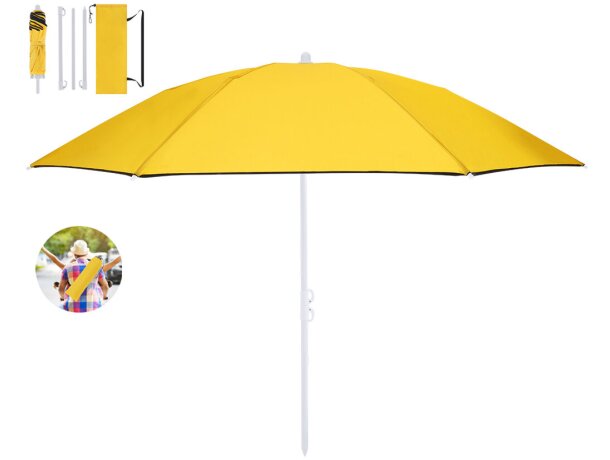 Sombrilla plegable Misarya con protección UV y funda de nylon detalle 1