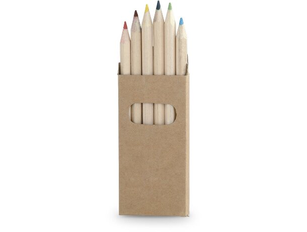 Caja Girls de lápices de madera de colores