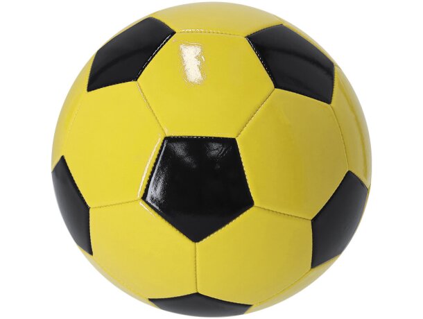 Balón de fútbol Nunix tamaño 5 en polipiel bicolor detalle 1