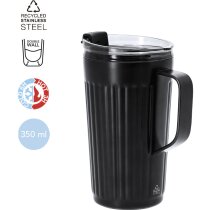 Taza térmica Korpla acero inoxidable reciclado