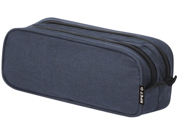 Estuche Sekins de poliéster reciclado RPET con doble compartimento detalle 1