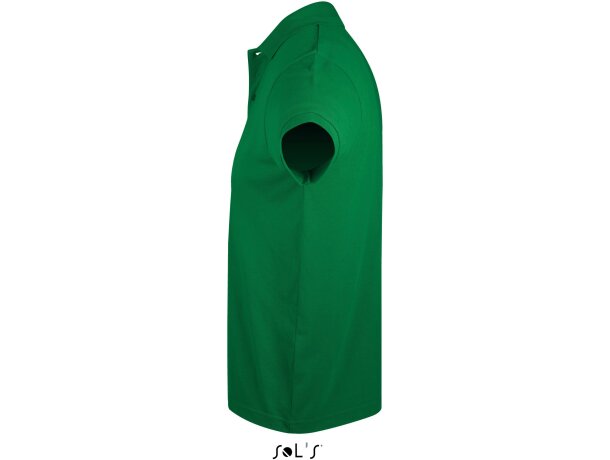 Polo Adulto Color "keya" 180 gr Verde detalle 4