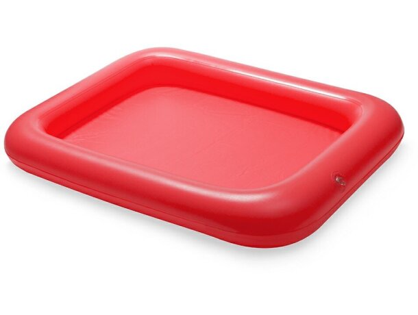 Mesa Pelmax de plástico pvc personalizado rojo